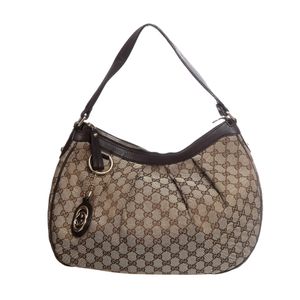 Bolsa Gucci GG Couro Marrom