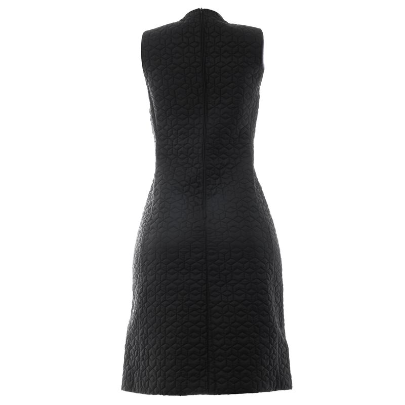 Vestido-Prada-Matelasse-Preto