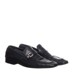 Mocassim Ferragamo Couro Preto