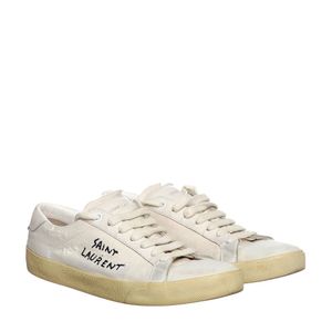 Tênis Saint Laurent Classic SL/06 Bordado Branco