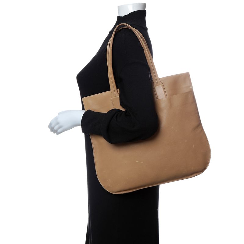Bolsa-Jil-Sander-Tote-Bege-