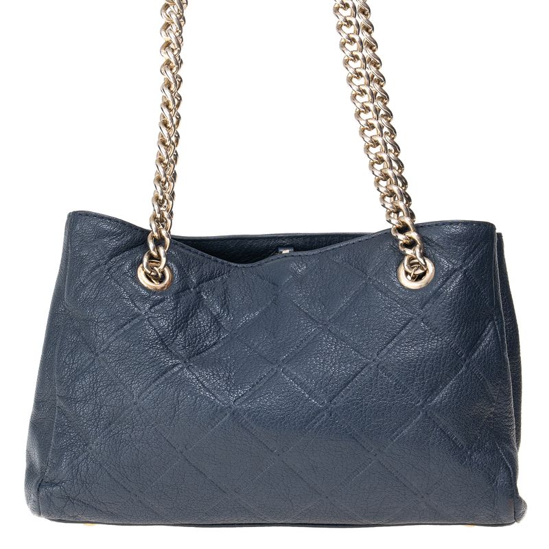 Bolsa-Carolina-Herrera-Alca-Corrente-Couro-Azul
