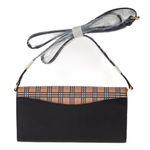 Bolsa-Burberry-WOC-Henley-House-Check-e-Couro-Preto