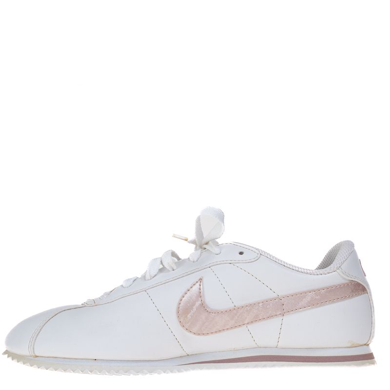 Tenis-Nike-Cortez-Vintage-Branco-e-Rosa