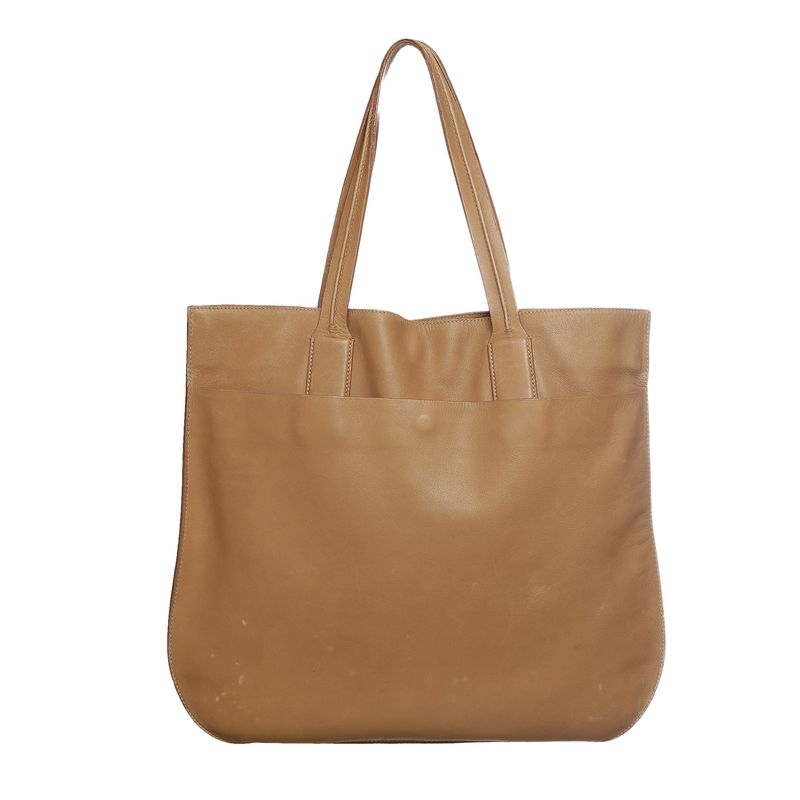 Bolsa-Jil-Sander-Tote-Bege-