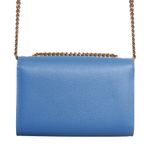 Bolsa-Saint-Laurent-Kate-Pequena-Couro-Azul