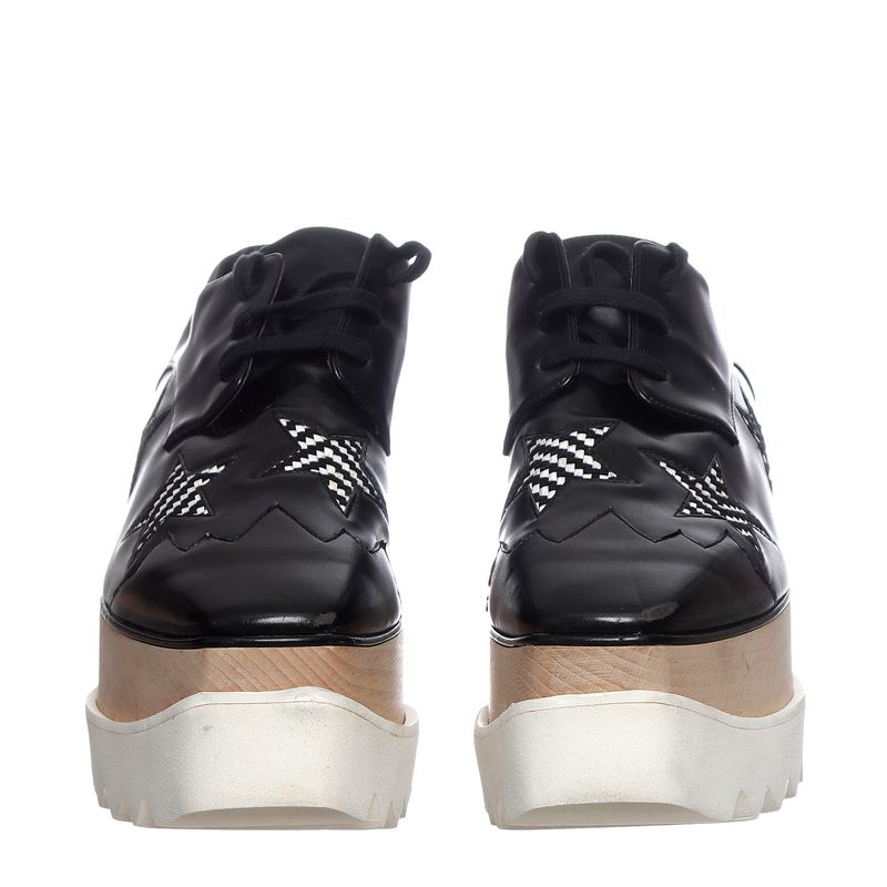 Tenis-Stella-Mc-Cartney-Elyse-Preto-e-Branco