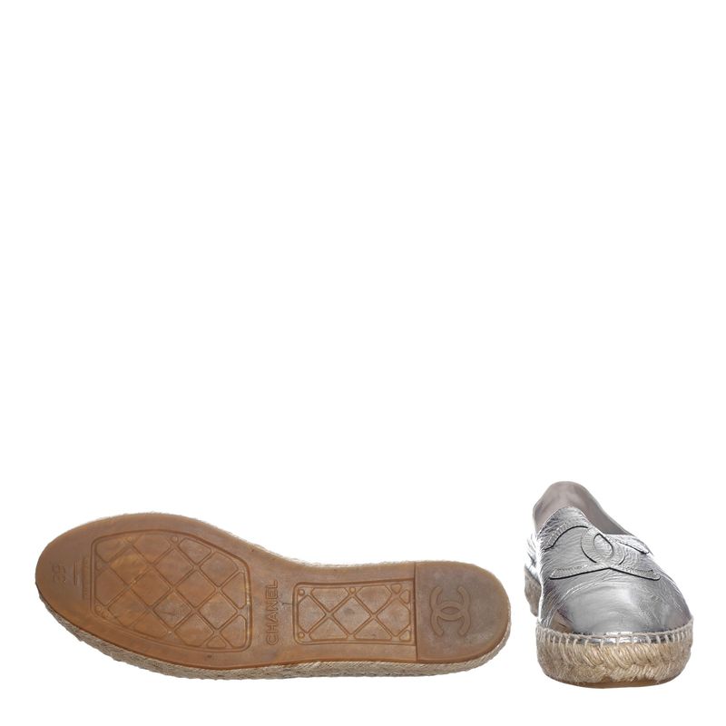 Espadrille-Chanel-Metalizado-Prateado