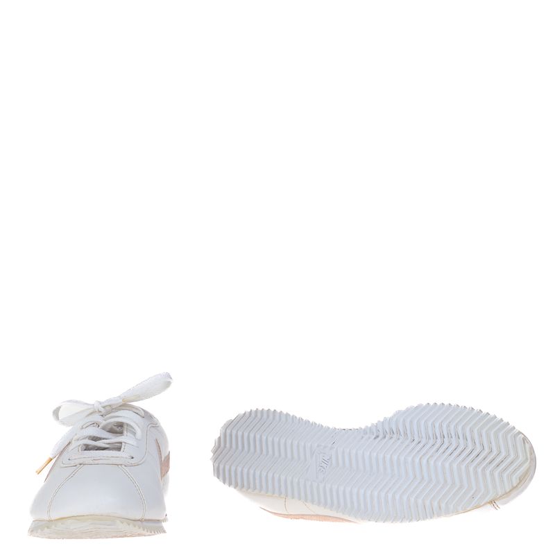 Tenis-Nike-Cortez-Vintage-Branco-e-Rosa