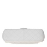 Bolsa-Chanel-Single-Flap-Grande-Caviar-Branca