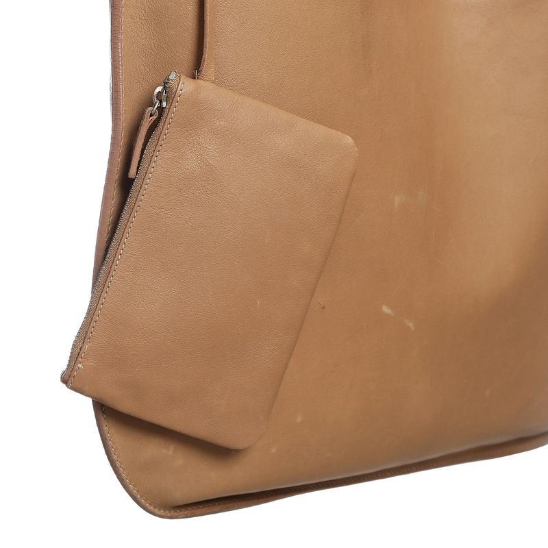 Bolsa-Jil-Sander-Tote-Bege-