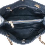 Bolsa-Carolina-Herrera-Alca-Corrente-Couro-Azul