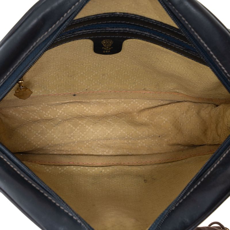 Bolsa-Gucci-Vintage-GG-Canvas-Marinho