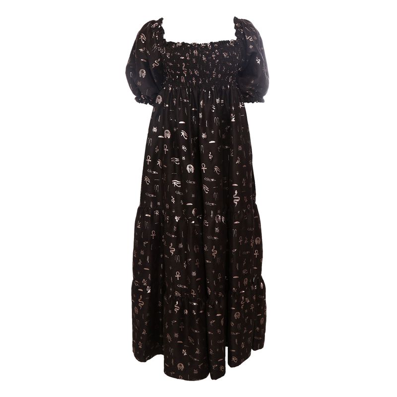 Vestido-Alix-Estampado-Marrom-