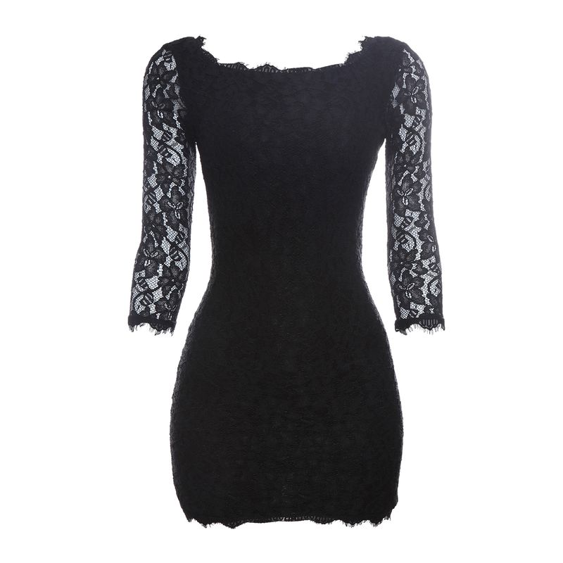 Vestido-Diane-Von-Furstenberg-Renda-Preto