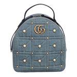 Mochilha-Gucci-Double-G-Marmont-Jeans