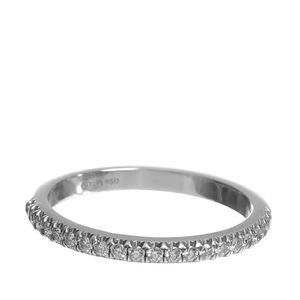Anel Tiffany & Co Half Eternity Platina e Diamantes