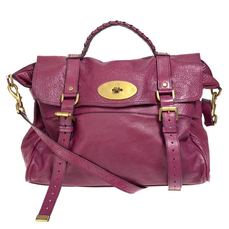 Bolsa-Mulberry-Alexa-Couro-Roxa