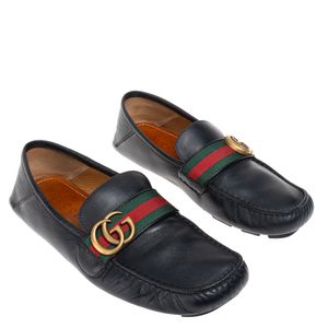 Mocassim Gucci Web Preto