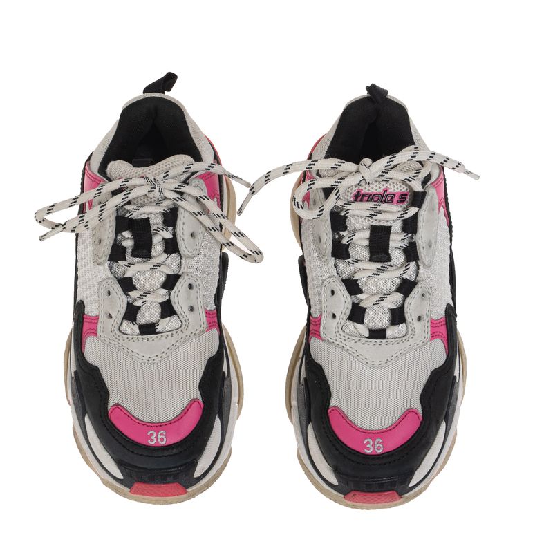 Tenis-Balenciaga-Triplo-S-Rosa