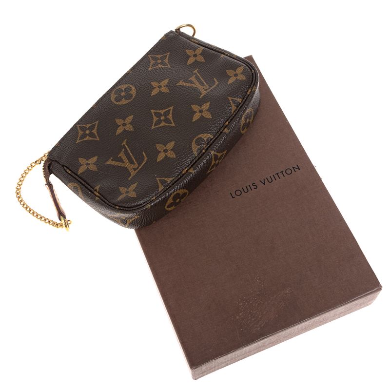 Bolsa-Louis-Vuitton-Mini-Pochette-Accessoires-Monograma