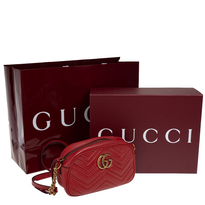 Bolsa-Gucci-GG-Marmont-Camera-Vermelha
