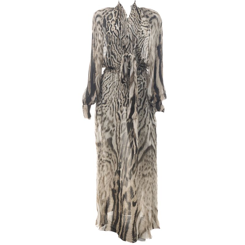 Vestido-Roberto-Cavalli-Longo-Estampa-Animal-Print