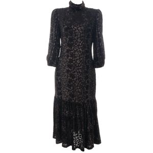 Vestido NV Texturizado Preto