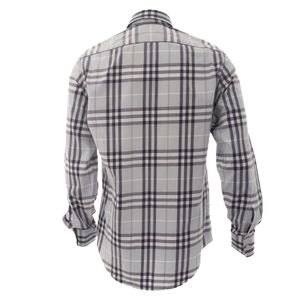 Camisa Burberry Xadrez Azul