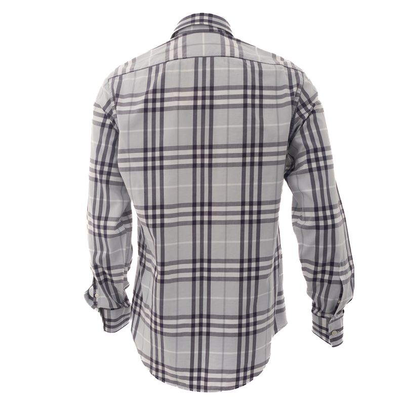 Camisa-Burberry-Xadrez-Azul