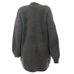 Casaco Mixed Trico Cinza