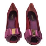 Sapato-Louis-Vuitton-Peep-Toe-Cetim-Bordo