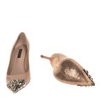 Scarpin-Louis-Vuitton-Bico-com-Aplicacoes-Bege