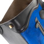 Bolsa-Celine-Luggage-Pelo-Azul-Marrom-e-Preta