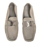 Mocassim-Louis-Vuitton-Camurca-Cinza