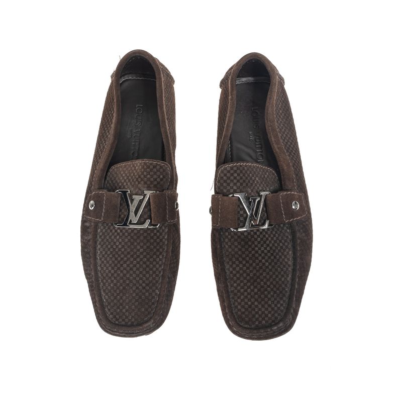 Mocassim-Louis-Vuitton-Camurca-Marrom