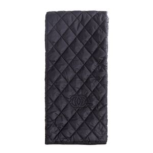 Cachecol Chanel Matelassê Preto