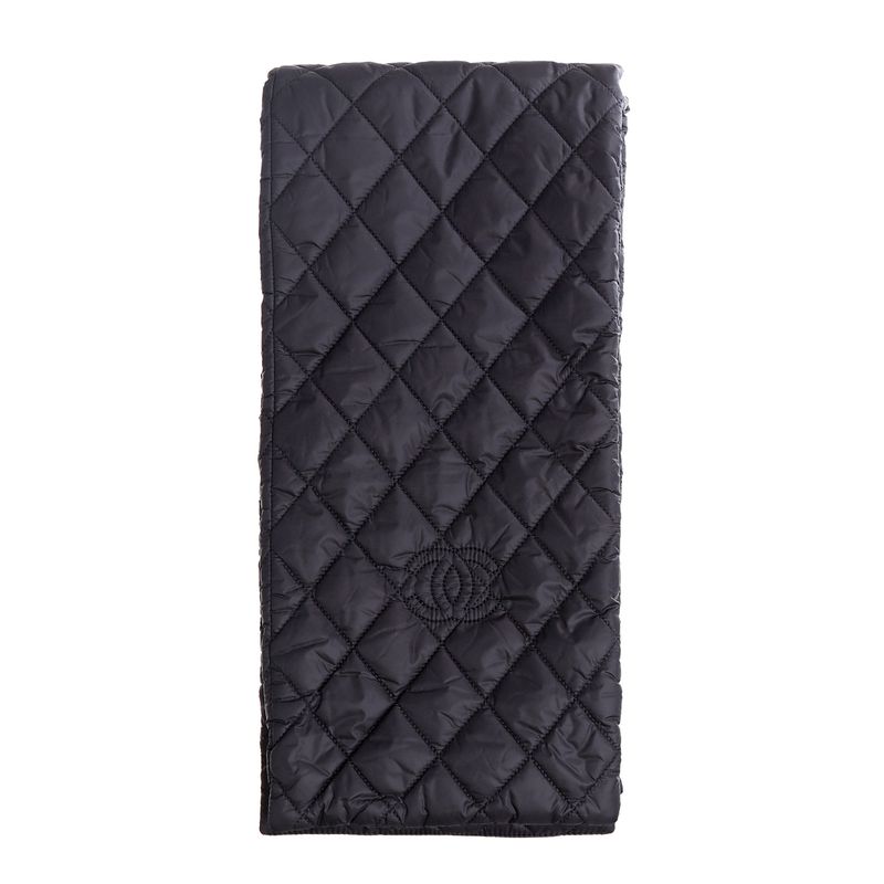 Cachecol-Chanel-Matelasse-Preto