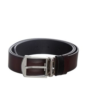 Cinto Montblanc Couro Bordô