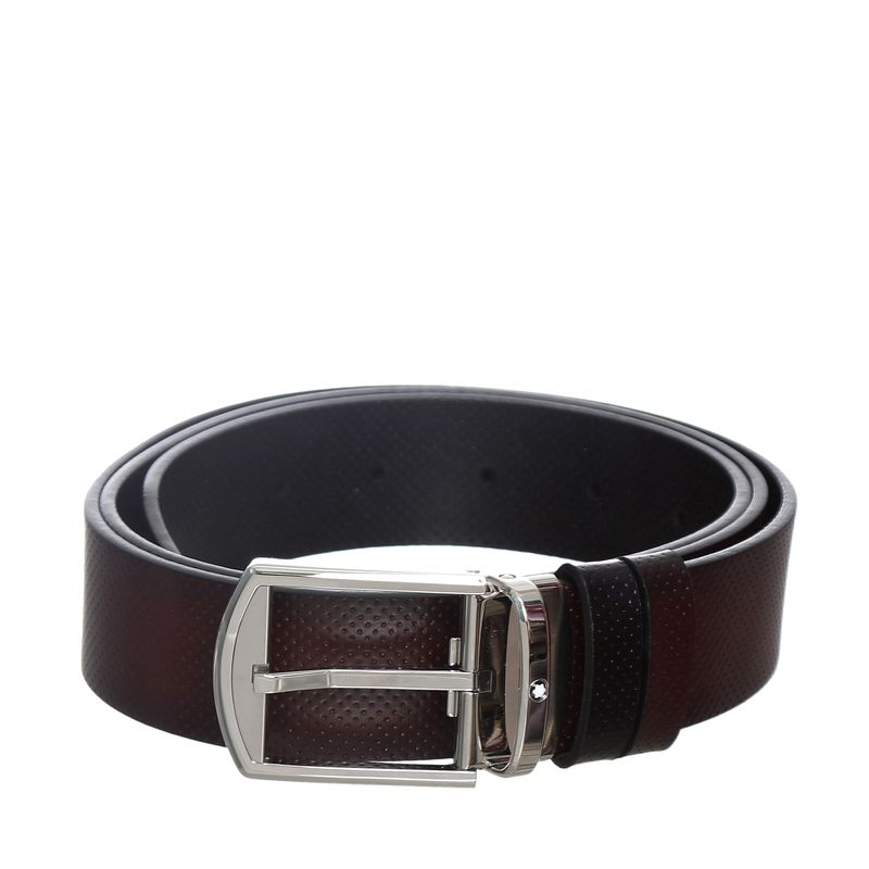 Cinto-Montblanc-Couro-Bordo
