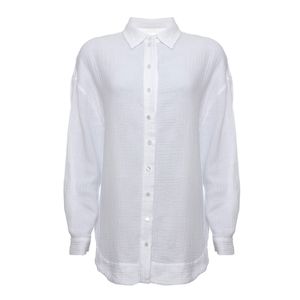 Camisa Le Soleil d'Été Bordada Branca