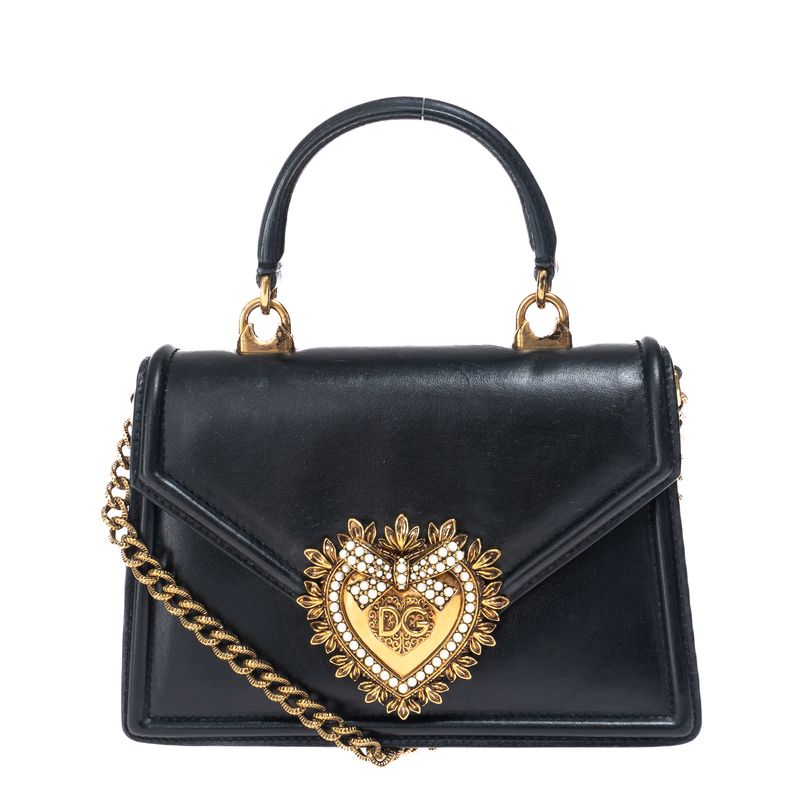 Bolsa-Dolce---Gabbana-Devotion-Pequena-Preta