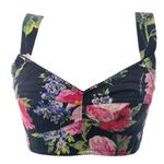 Top-Dolce---Gabbana-Floral-Fundo-Preto
