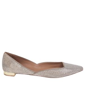 Sapatilha Aquazzura Prateada