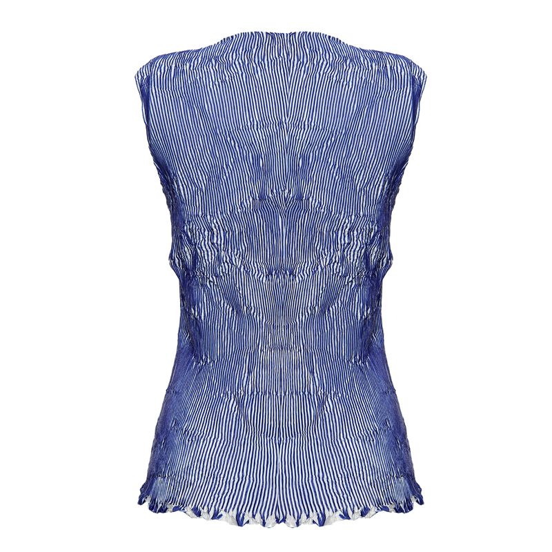 Blusa-Emilio-Pucci-Plissada-Azul-e-Branco-