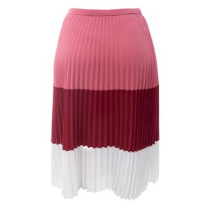 Saia Hugo Boss Plissada Tricolor