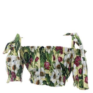 Top Dolce & Gabbana Floral Verde