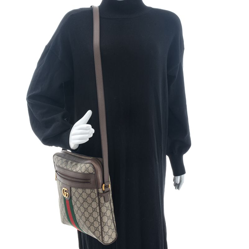 Bolsa-Gucci-Messenger-Ophidia-GG-Supreme