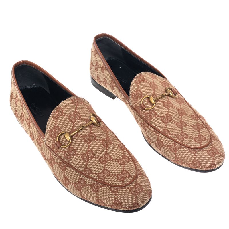 Mocassim-Gucci-Jordaan-GG-Canvas