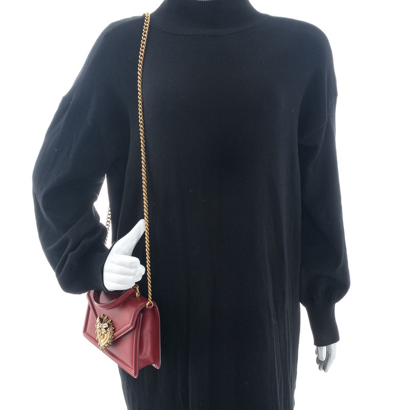 Bolsa-Dolce---Gabbana-Devotion-Pequena-Vermelha